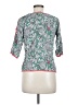 Boden 100% Viscose Green 3/4 Sleeve Blouse Size 6 - photo 2