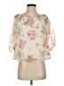 SundayUp 100% Polyester Ivory 3/4 Sleeve Blouse Size S - photo 1