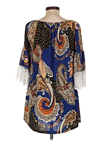 Win Win 3/4 Sleeve Blouse (view 2)