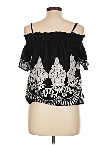 Blue Rain 3/4 Sleeve Blouse (view 2)