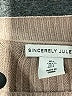 Sincerely Jules Tan Turtleneck Sweater Size L - photo 7