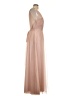 Wtoo 100% Polyester Tan Cocktail Dress Size 10 - photo 4