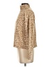 Ann Taylor LOFT Animal Print Tan Turtleneck Sweater Size XS - photo 5