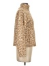Ann Taylor LOFT Animal Print Tan Turtleneck Sweater Size XS - photo 4