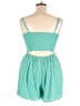 Hollister 100% Viscose Solid Teal Romper Size XL - photo 2