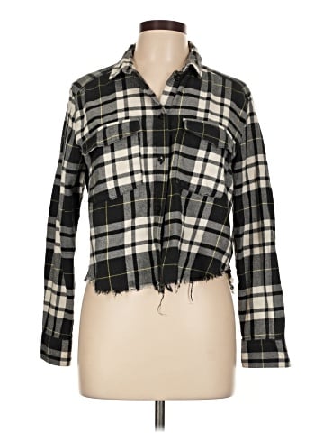 Divided by H&M Long Sleeve Button-Down Shirt (view 1)