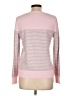 Kim Rogers 100% Cotton Stripes Pink Pullover Sweater Size L (petite) - photo 2