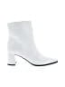 INC International Concepts White Ankle Boots Size 8 - photo 1