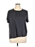 Athleta Gray Short Sleeve Top Size 1X - photo 1