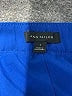 Ann Taylor 100% Polyester Solid Blue Casual Skirt Size S - photo 4