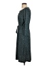 Lands' End Chevron-herringbone Teal Casual Dress Size S - photo 5