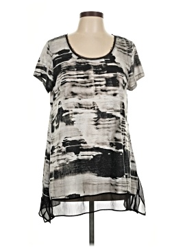 Simply Vera Vera Wang Short Sleeve Blouse