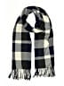Plush Checkered-gingham Gray Blue Scarf One size - photo 1