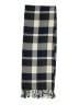 Plush Checkered-gingham Gray Blue Scarf One size - photo 2