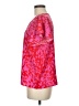 Shein Pink Short Sleeve Blouse Size 6 - photo 5