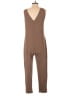 Unbranded Solid Brown Jumpsuit Size M - photo 2