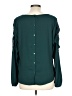Maurices 100% Polyester Teal Green Long Sleeve Blouse Size L - photo 2