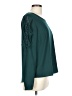 Maurices 100% Polyester Teal Green Long Sleeve Blouse Size L - photo 4