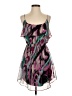 Assorted Brands 100% Polyester Print Teal Cocktail Dress Size XS - photo 1