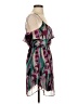 Assorted Brands 100% Polyester Print Teal Cocktail Dress Size XS - photo 4
