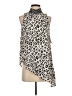 XOXO Ivory Sleeveless Blouse Size XS - photo 1