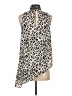 XOXO Ivory Sleeveless Blouse Size XS - photo 2
