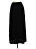 J.Crew 100% Polyester Solid Black Formal Skirt Size 10 - photo 1