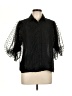 Love 100% Polyester Black 3/4 Sleeve Blouse Size L - photo 1