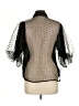 Love 100% Polyester Black 3/4 Sleeve Blouse Size L - photo 2