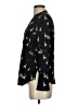 Maeve Graphic Black Long Sleeve Blouse Size 2 - photo 5