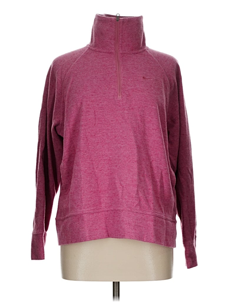 Pre-owned Nike Pullover Sweater In Burgundy
