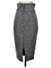 Bebe Tweed Gray Formal Skirt Size S - photo 2