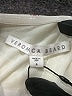 Veronica Beard 100% Viscose Stripes Ivory Jumpsuit Size 4 - photo 3