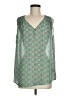 Fun2Fun 100% Polyester Green Sleeveless Blouse Size M - photo 1