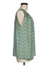 Fun2Fun 100% Polyester Green Sleeveless Blouse Size M - photo 4