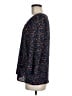 Collective Concepts Blue 3/4 Sleeve Blouse Size M - photo 5