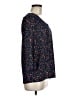 Collective Concepts Blue 3/4 Sleeve Blouse Size M - photo 4