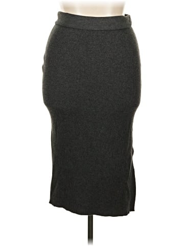 Pure Navy Casual Skirt (view 1)