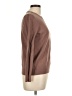 Sampeel Chevron-herringbone Brown Pullover Sweater Size L - photo 4