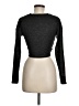 Forever 21 Black Long Sleeve Top Size M - photo 2