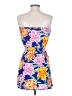 Unbranded 100% Viscose Tropical Blue Cocktail Dress Size S - photo 2