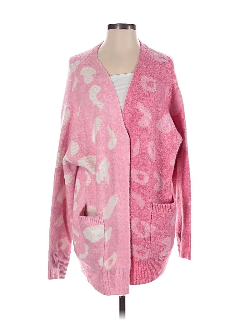 Pre-owned Bibi Cardigan Sweater In Pink