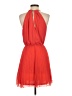 Bebe Solid Orange Cocktail Dress Size S - photo 2