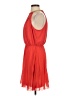 Bebe Solid Orange Cocktail Dress Size S - photo 5