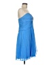 David's Bridal 100% Polyester Blue Cocktail Dress Size 10 - photo 4