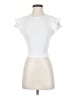Zara Ivory Short Sleeve Top Size S - photo 1
