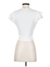 Zara Ivory Short Sleeve Top Size S - photo 2