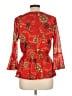 Ember 100% Polyester Red 3/4 Sleeve Blouse Size L - photo 2