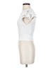 Zara Ivory Short Sleeve Top Size S - photo 5