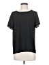 Downeast 100% Polyester Black Short Sleeve Top Size S - photo 1